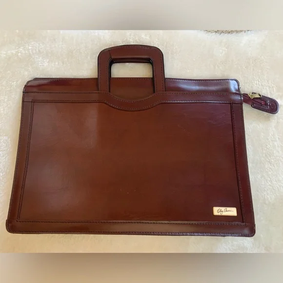 Oleg cassini briefcase deals